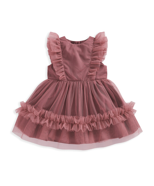 فستان تول بكشكش فستان تول بكشكش image number 2