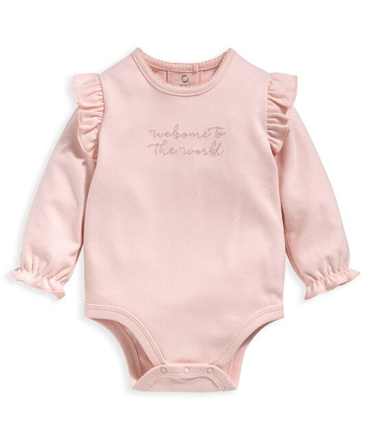 طقم لباس قطعة واحدة وردي ولغينغز - قطعتان طقم لباس قطعة واحدة وردي ولغينغز - قطعتان image number 2