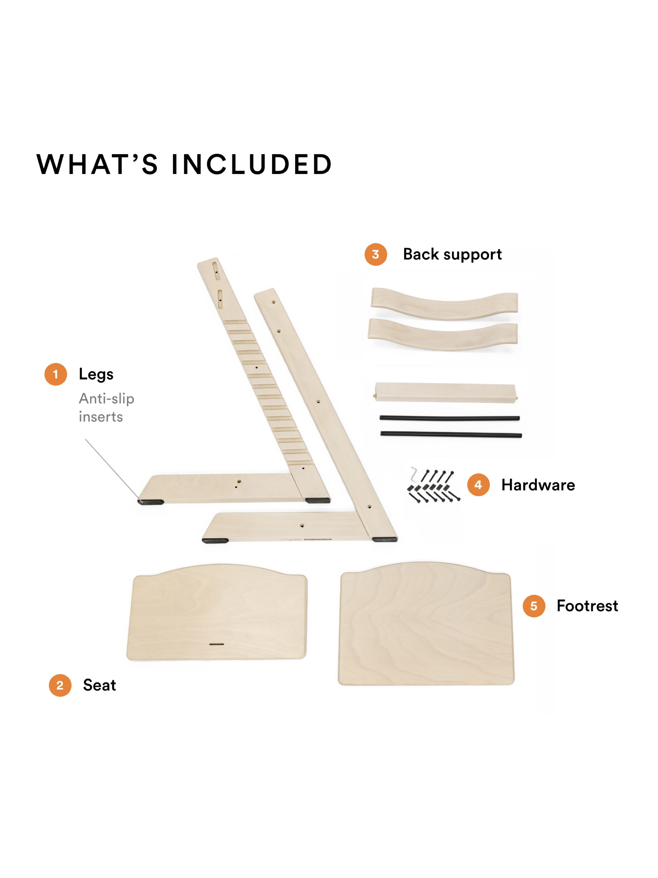 كرسي تريب تراب من ستوك - أزرق image number 3