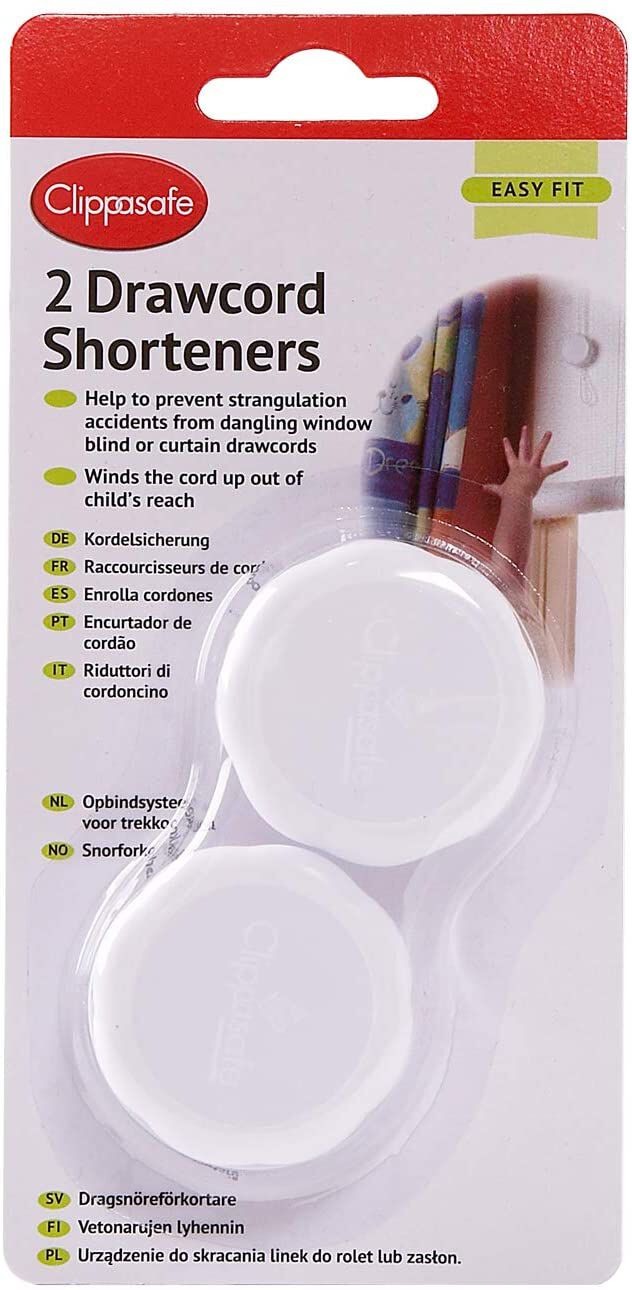 مجموعة بكرة تخزين خيط الستائر من كليباسيف - قطعتان image number 1