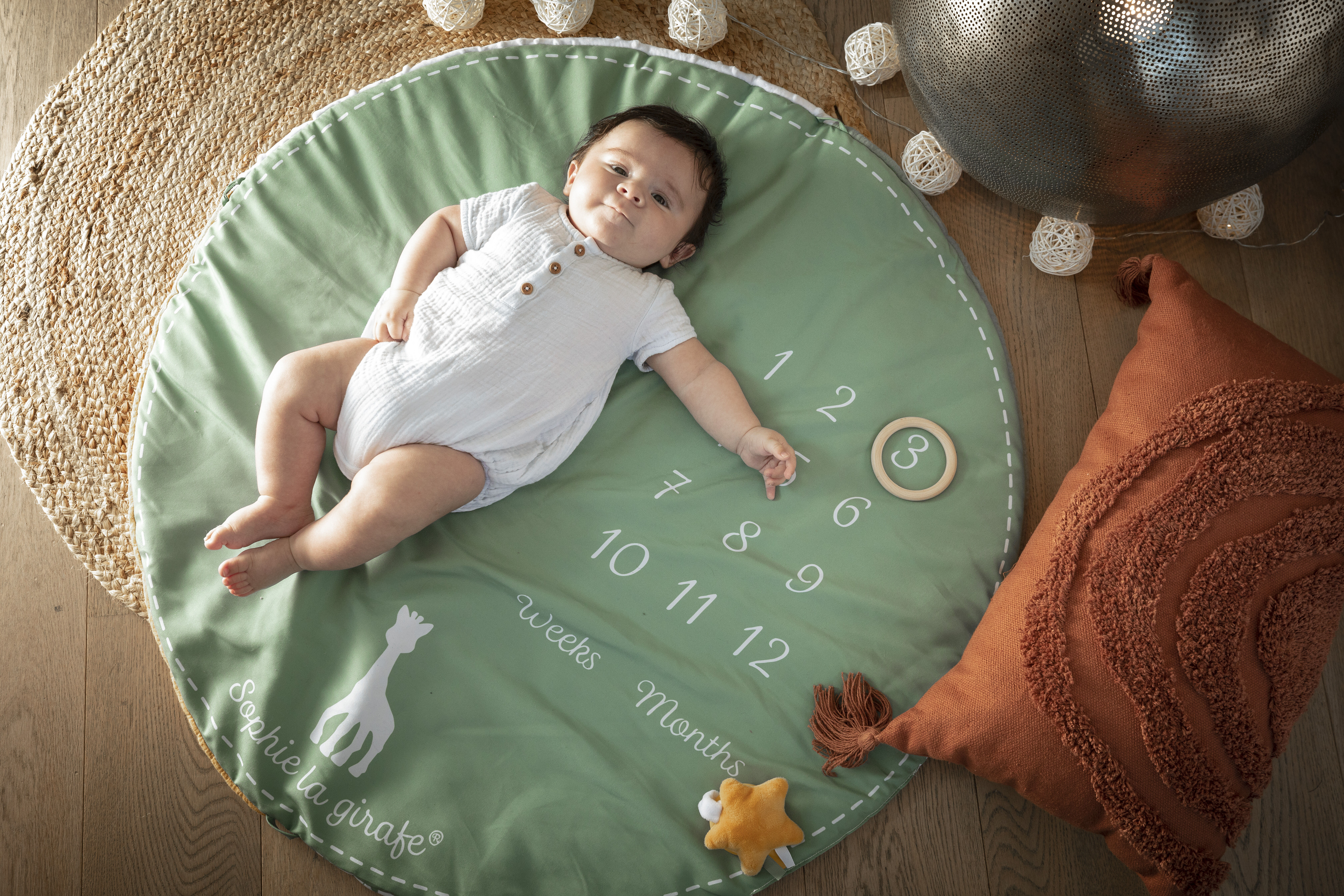 مفرش لعب إل ايتيه اون فوا بوجهين من صوفي لا جيراف image number 18