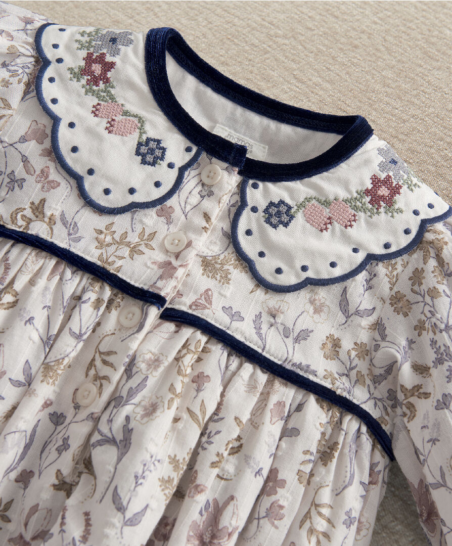 2Pc Shortie Romper & Tights image number 3