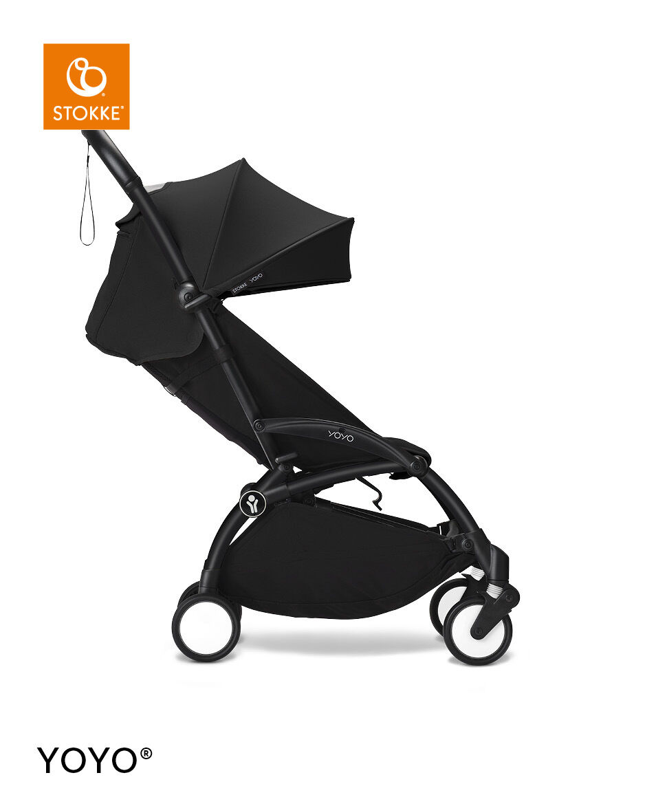 Stokke YOYO3 Black Frame with 6+ Color Pack - Black & Cup Holder (3 Pieces) image number 2