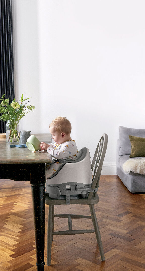 مقعد باغ داعم وأرضي 3 في 1 بصينية ألعاب - بيبل image number 6