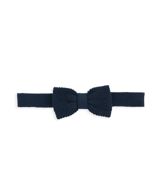 طقم لباس قطعة واحدة وربطة عنق فراشة وحمالات وبنطال طقم لباس قطعة واحدة وربطة عنق فراشة وحمالات وبنطال image number 4