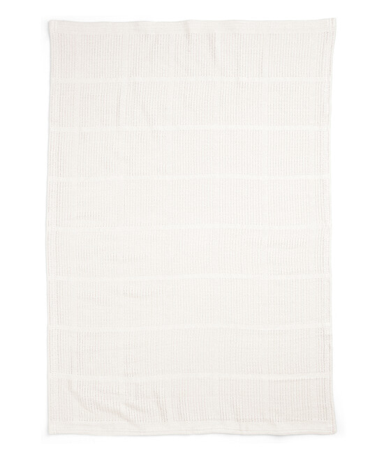 بطانية سيلولار 70×100 سم باللون الأبيض بطانية سيلولار 70×100 سم باللون الأبيض image number 4