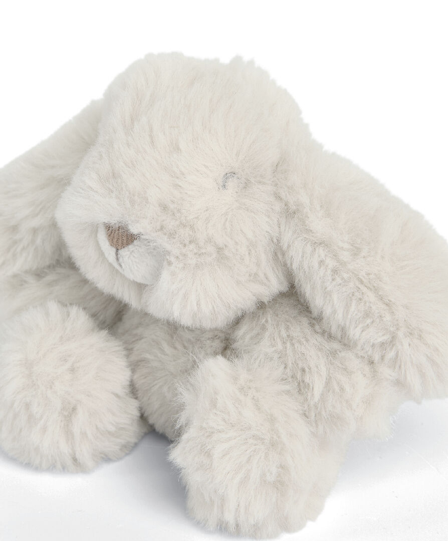 لعبة لينة بتصميم أرنب بيني بلون رمادي image number 3