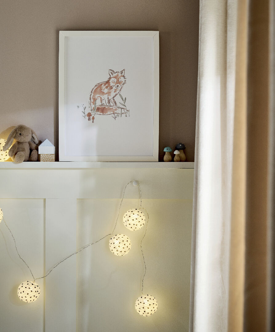 زينة حائط معلقة بنقشة ثعلب image number 1