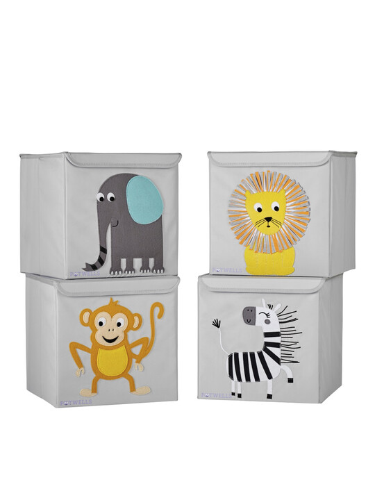 صندوق تخزين للأطفال من بوتويلز - تصميم فيل image number 3