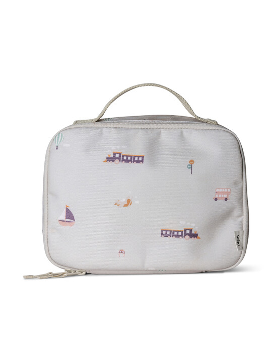 حقيبة غداء عازلة للحرارة بتصميم مربع من سيترون - نقشة مركبات حقيبة غداء عازلة للحرارة بتصميم مربع من سيترون - نقشة مركبات image number 1