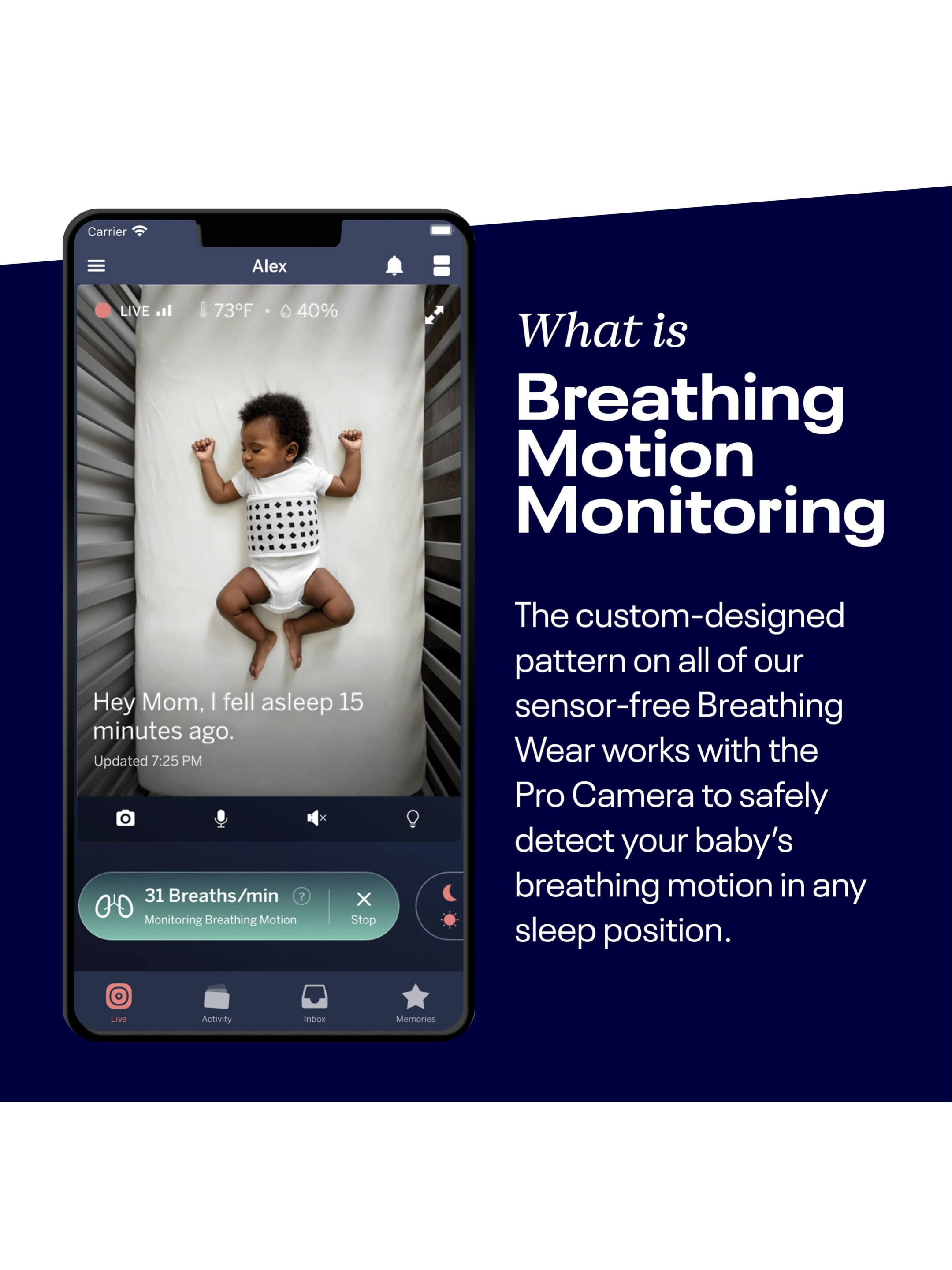 حزام التنفس نانيت لحديثي الولادة حتى 3 أشهر image number 2