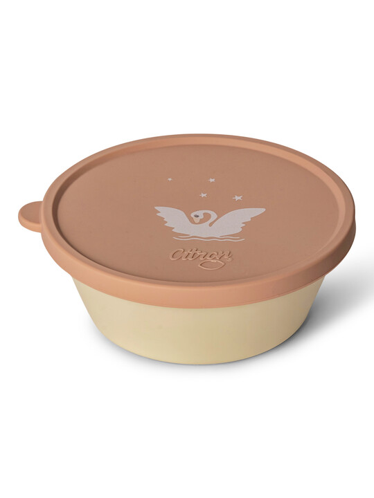 غطاء طبق سيليكون من سيترون - نقشة بجعة غطاء طبق سيليكون من سيترون - نقشة بجعة image number 2