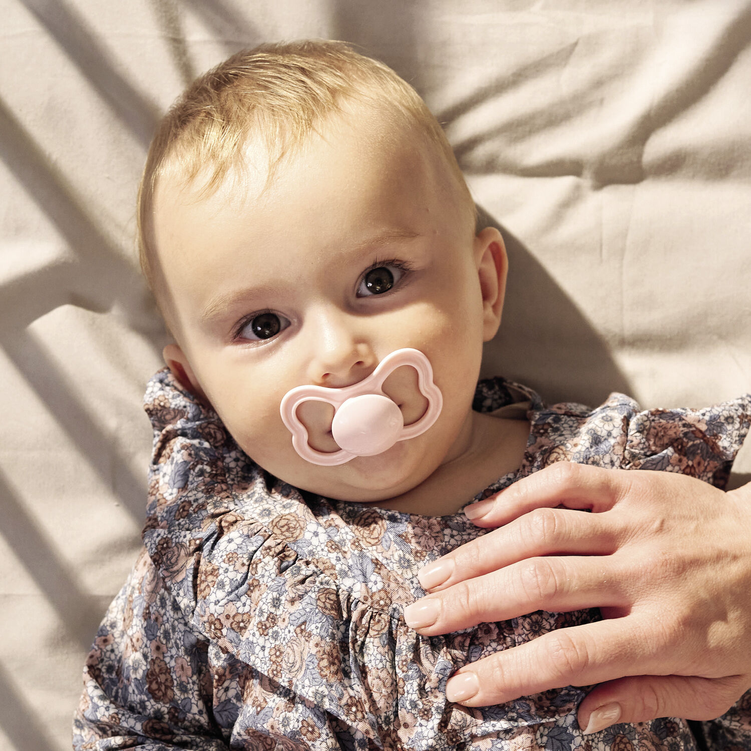 مجموعة لهايات مام بايبي سوبريم سيليكون لسن ثلاث أشهر فأكثر - سي لايف بينك وأصفر، قطعتين image number 7