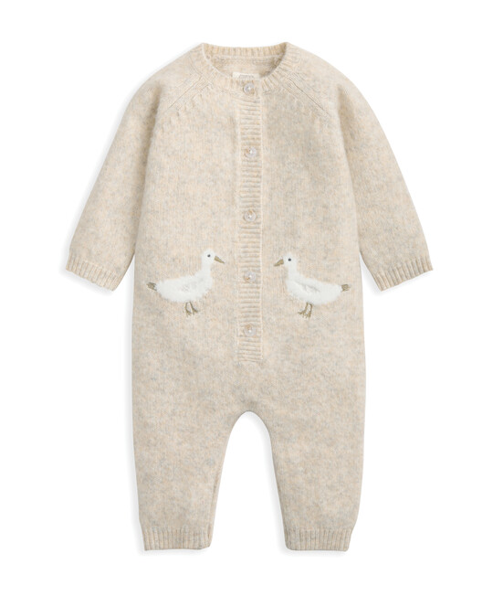 أفرول منسوج بنقشة بط أفرول منسوج بنقشة بط image number 2