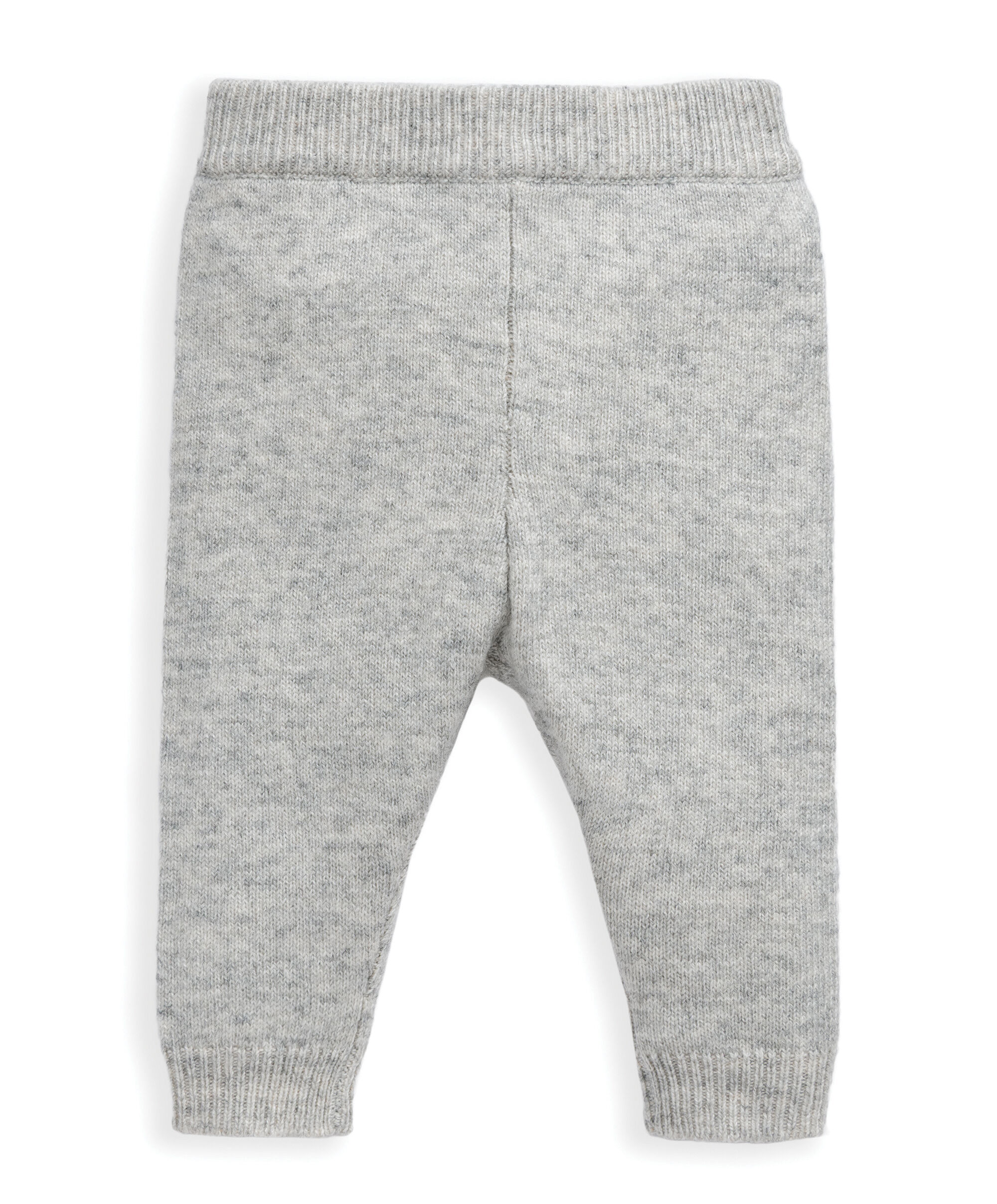 طقم كنزة منسوجة بغرزة الضفيرة وبنطال image number 4