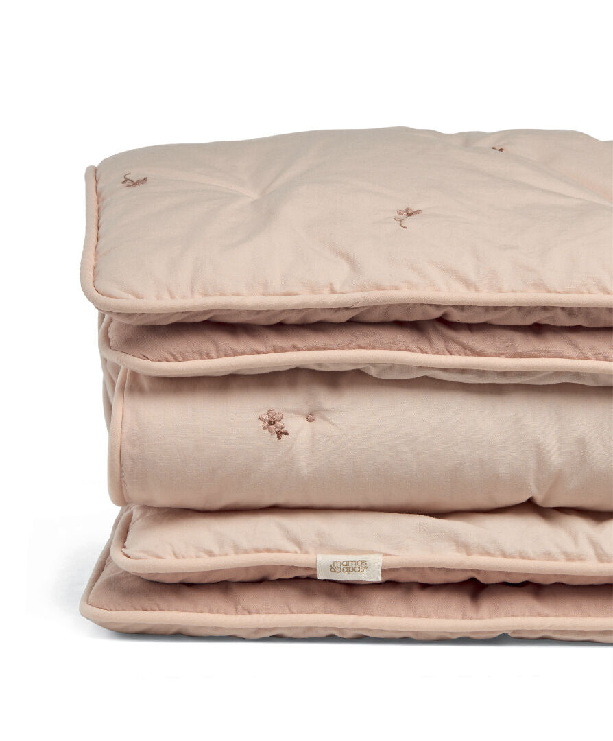 لحاف ويلكم تو ذا وورلد مزين بزهور image number 4