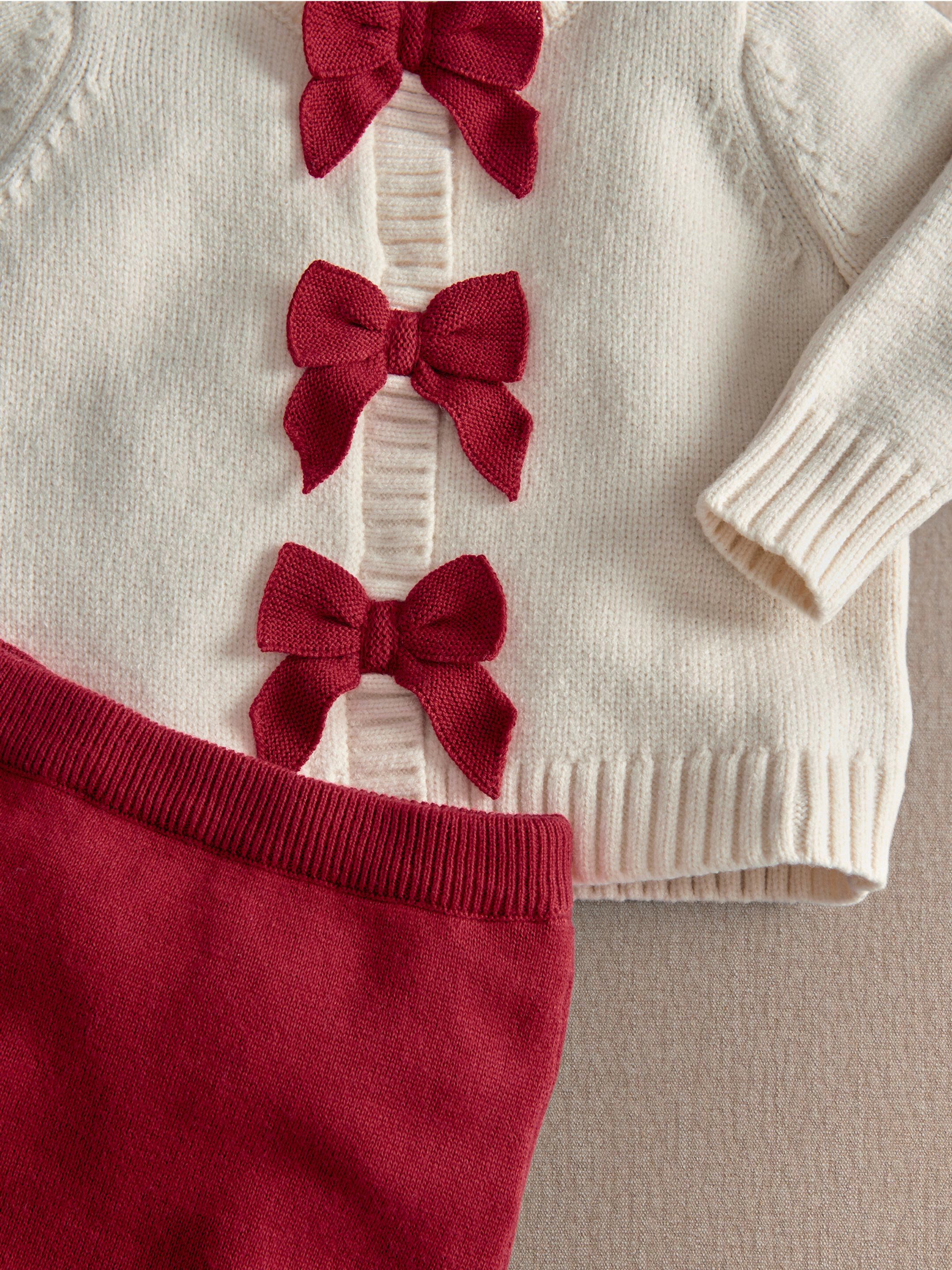 Red Bow 2 Piece Set image number 4