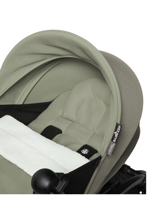 مجموعة مقعد عربة أطفال يويو للأطفال حديثي الولادة - أخضر زيتوني مجموعة مقعد عربة أطفال يويو للأطفال حديثي الولادة - أخضر زيتوني image number 2