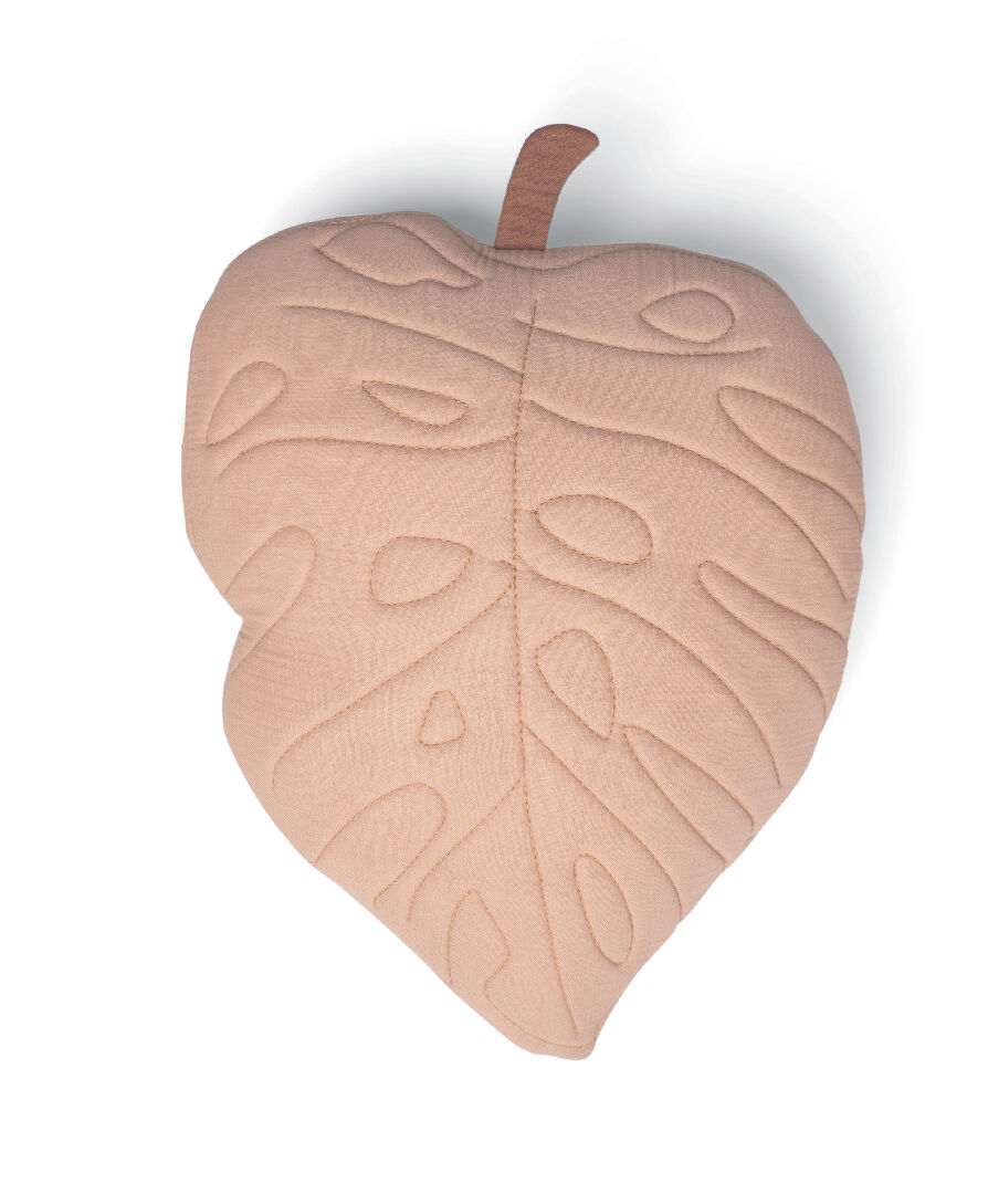 وسادة بتصميم ورقة شجر