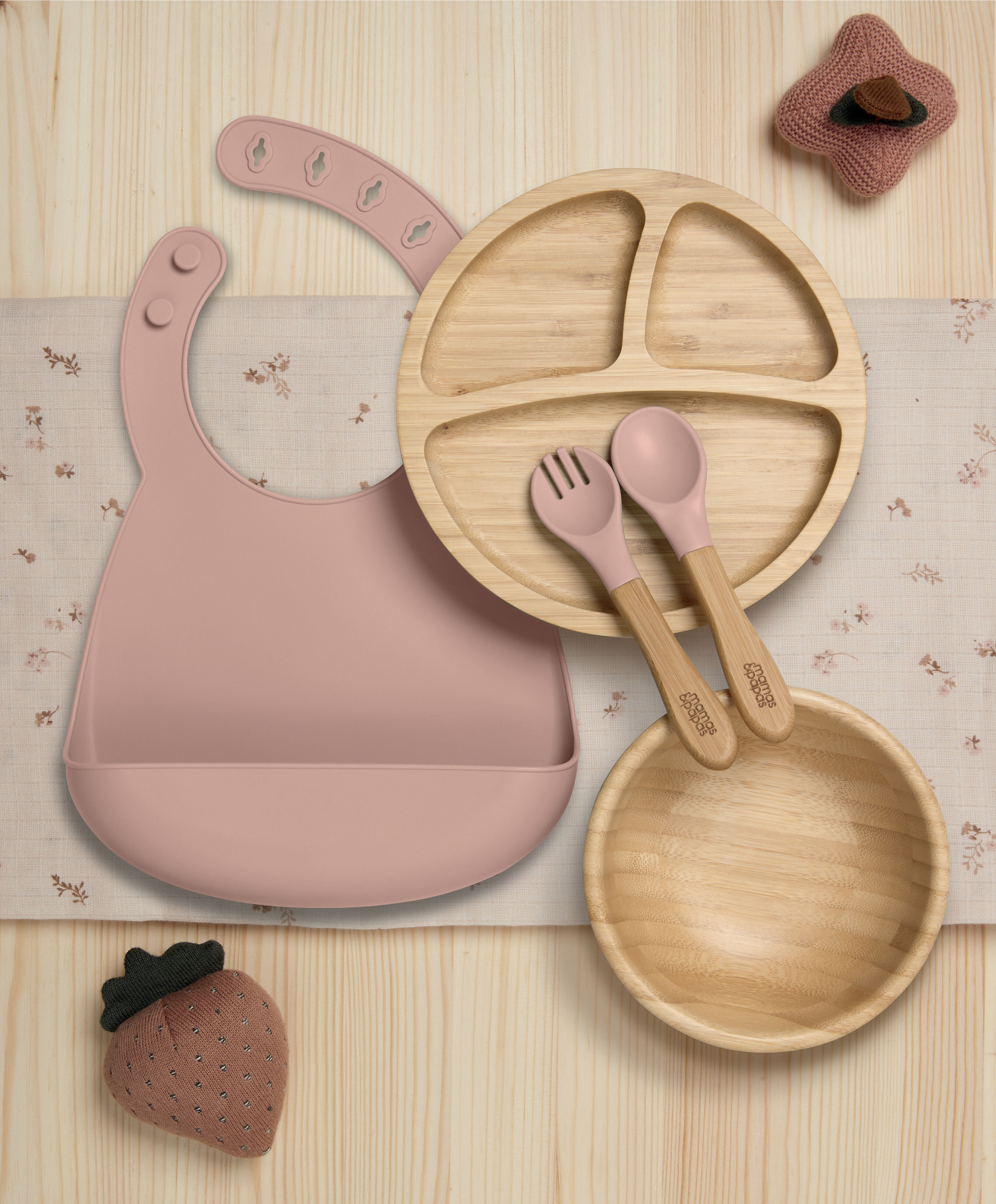 مجموعة أدوات طعام بامبو - ميلبا image number 1