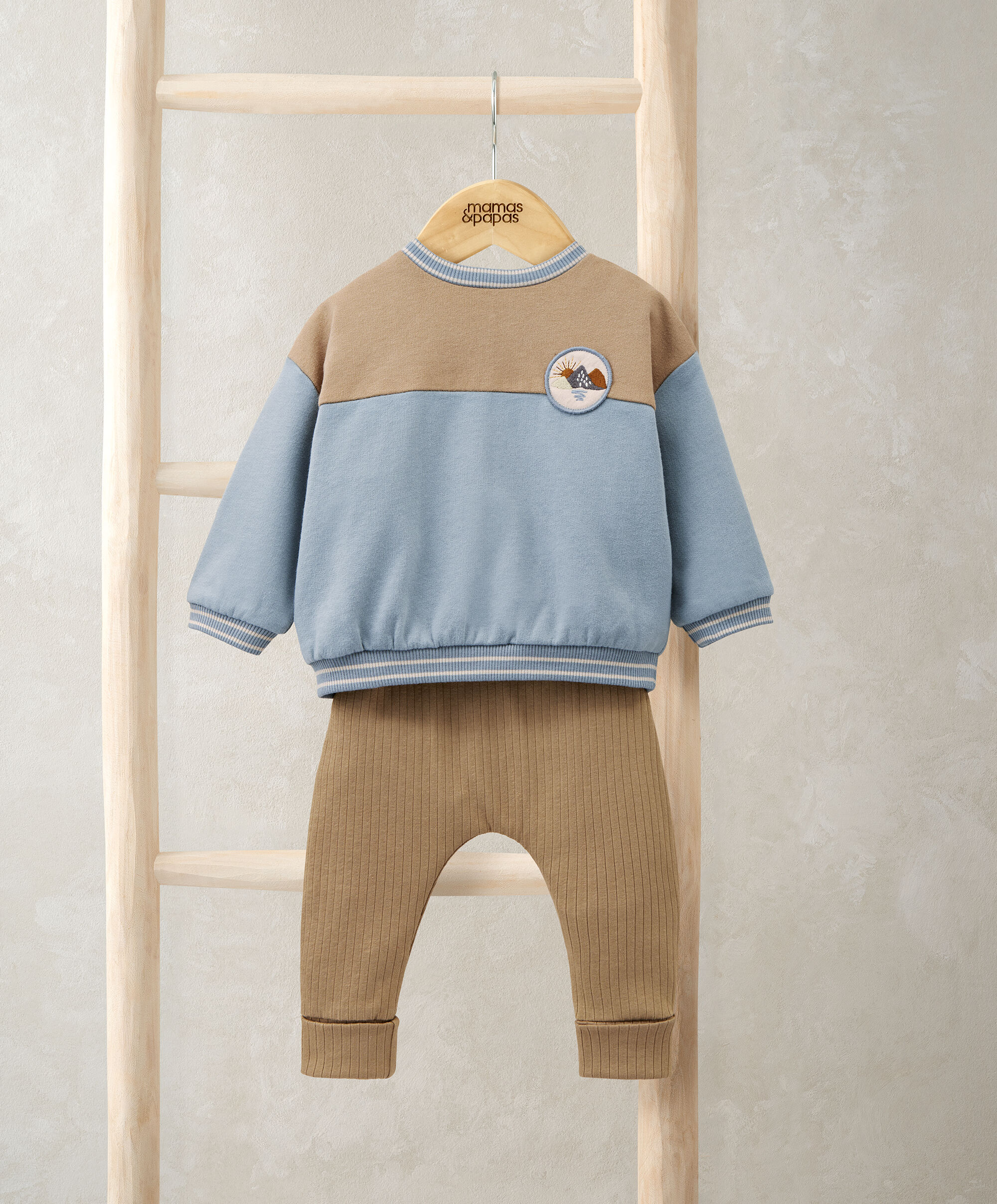 طقم كنزة ولغينغز، قطعتين image number 1