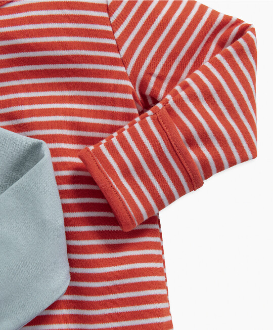 طقم بيجاما قطعة واحدة بنقشة وسائل مواصلات- 3 قطع طقم بيجاما قطعة واحدة بنقشة وسائل مواصلات- 3 قطع image number 3