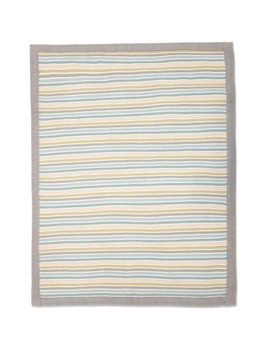 البطانية المعقودة الصغيرة - Stripe Pastel image number 5