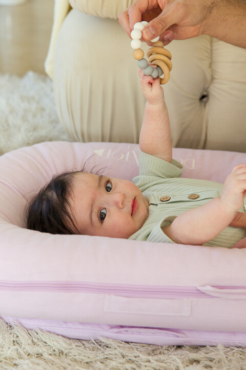 مهد ديلوكس+ لحديثي الولادة من دوك ايه توت - بنفسجي شامبراي مهد ديلوكس+ لحديثي الولادة من دوك ايه توت - بنفسجي شامبراي image number 5