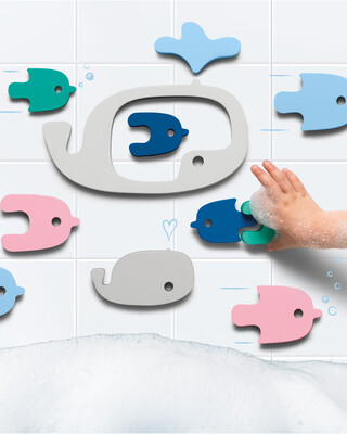 Quut Quutopia Bath Puzzle Whale