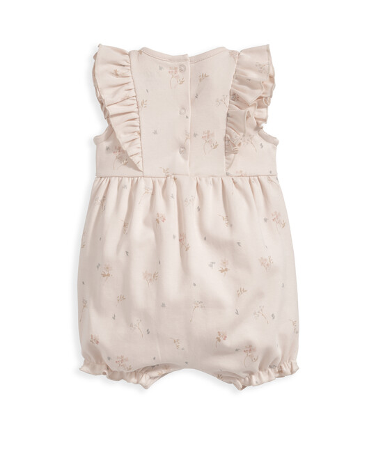 رومبر قصير جيرسيه بنقشة زهور رومبر قصير جيرسيه بنقشة زهور image number 3