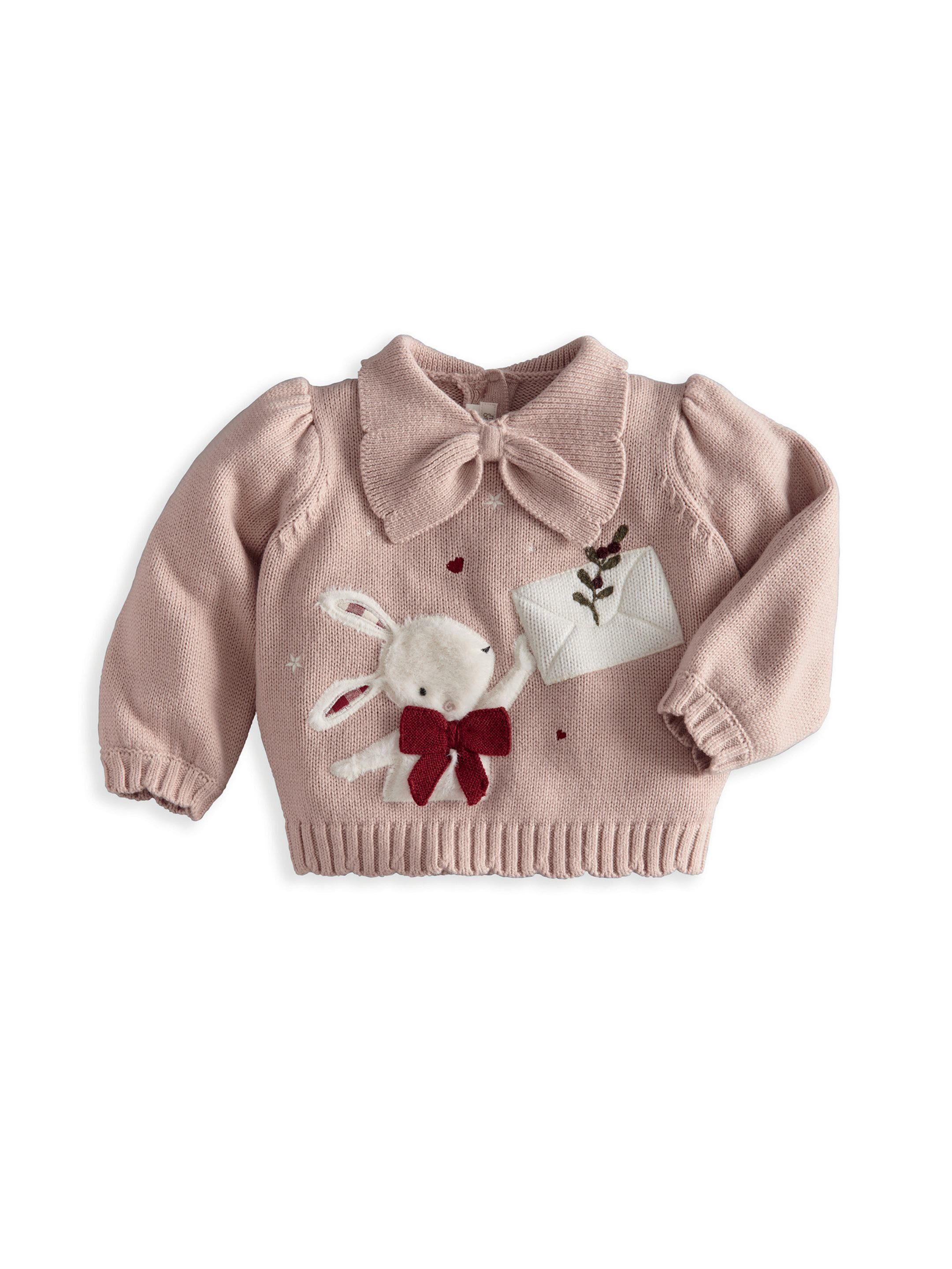 Knitted Bunny Jumper image number 2