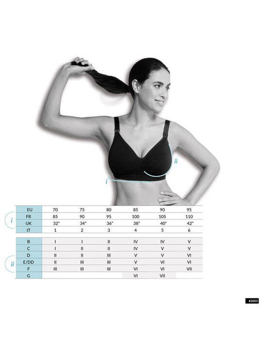 حمالة صدر للحمل والرضاعة بتصميم دانتيل مقاس VI من كاريويل - أسود حمالة صدر للحمل والرضاعة بتصميم دانتيل مقاس VI من كاريويل - أسود image number 4