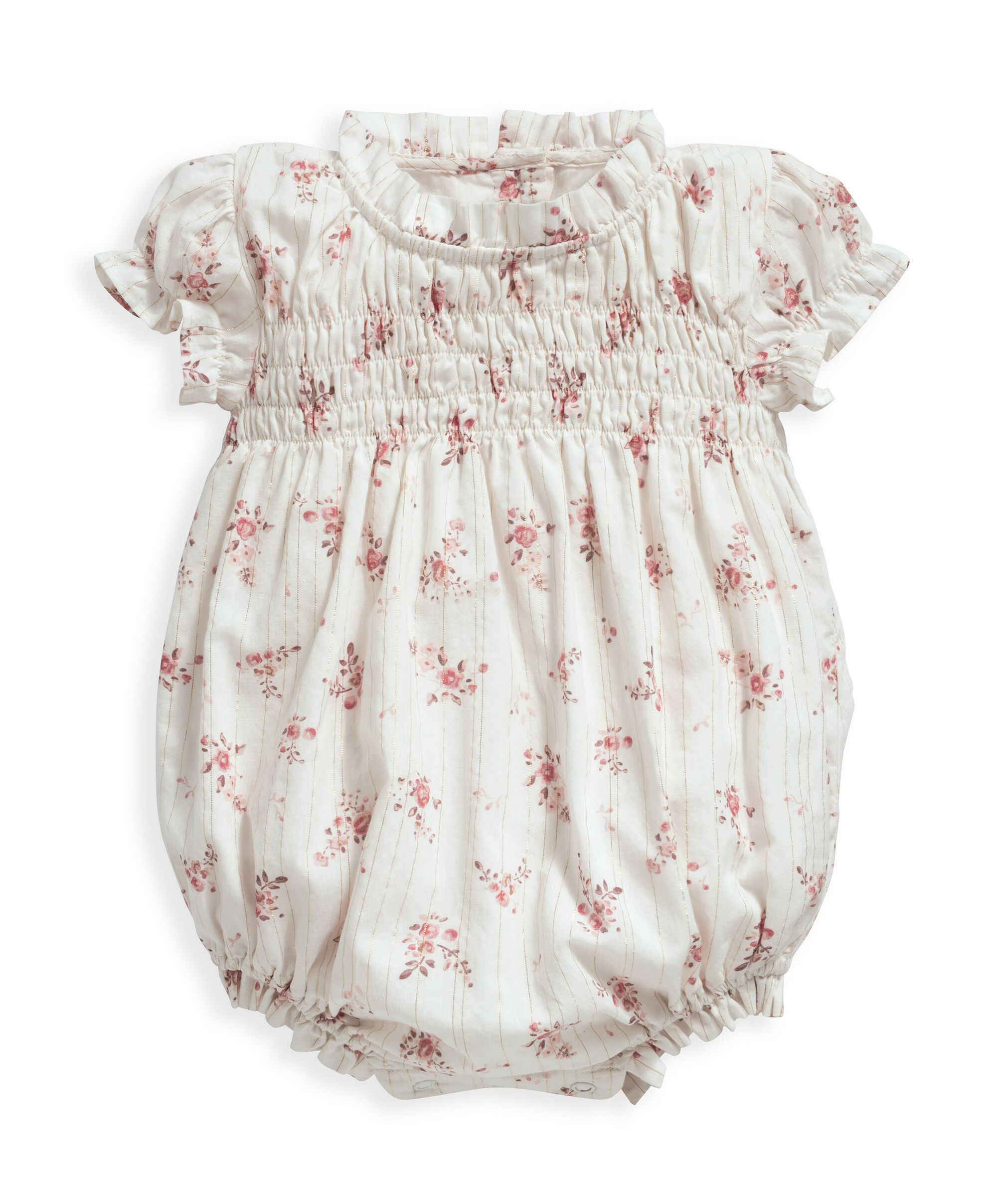 رومبر بنقشة زهور وكشكش image number 1