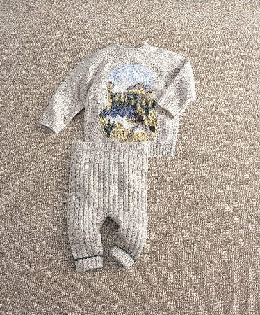 2pc Train Knit Set image number 3