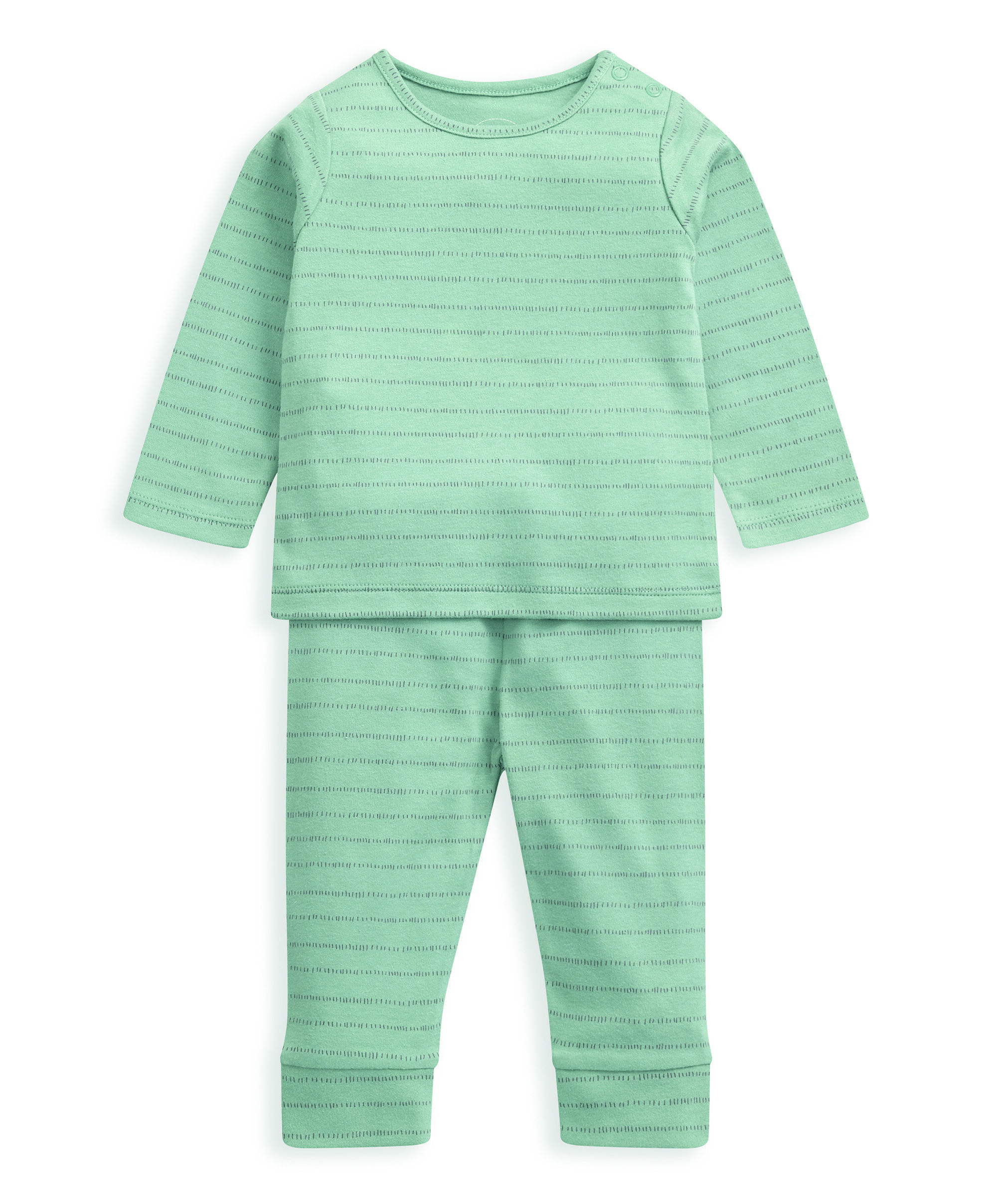 طقم بيجاما جيرسيه بنقشة ديناصور - قطعتان image number 2