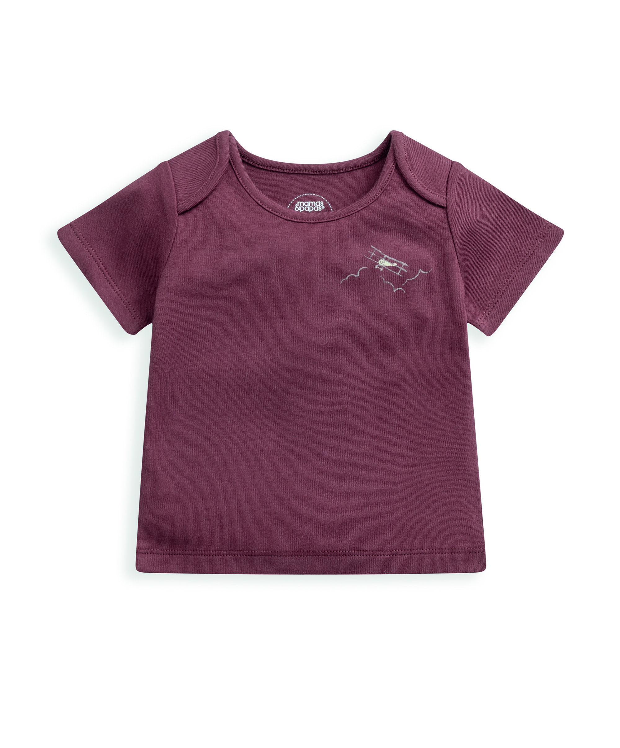 طقم بيجاما جيرسيه بنقشة طائرة - قطعتان image number 6