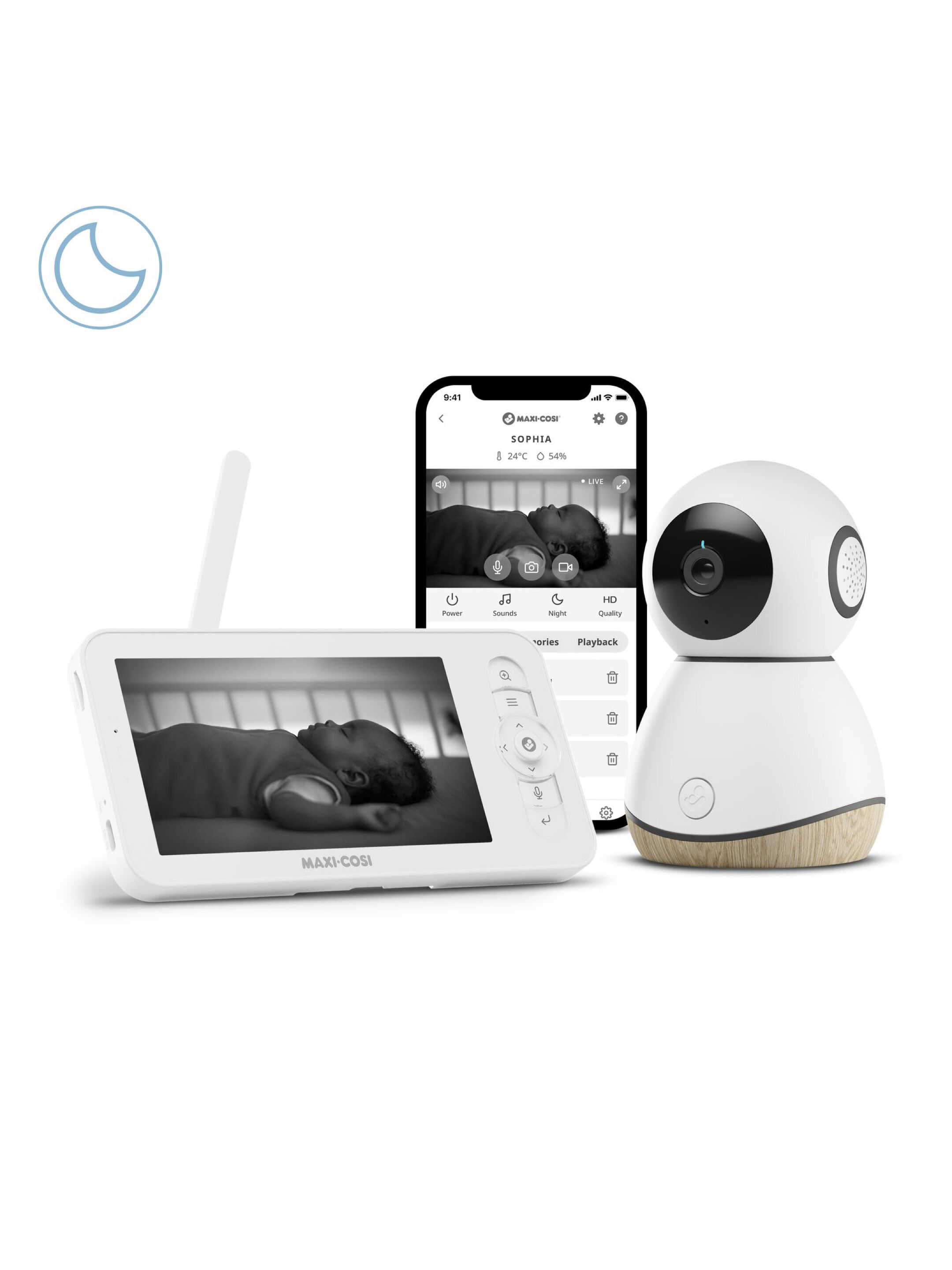 جهاز مراقبة الطفل ماكسي كوزي سي برو image number 2