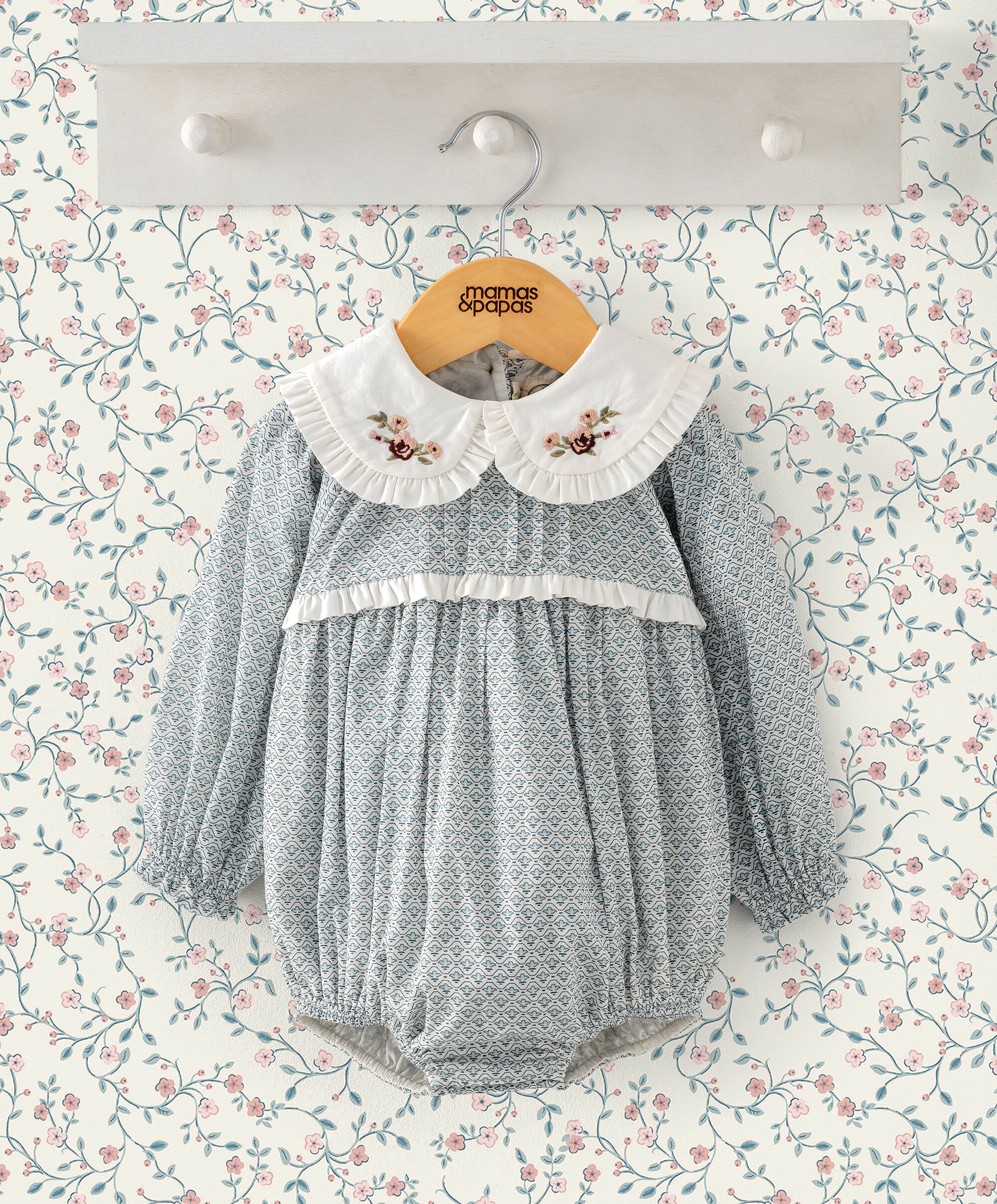 رومبر قصير بنقشة أشكال هندسية image number 1