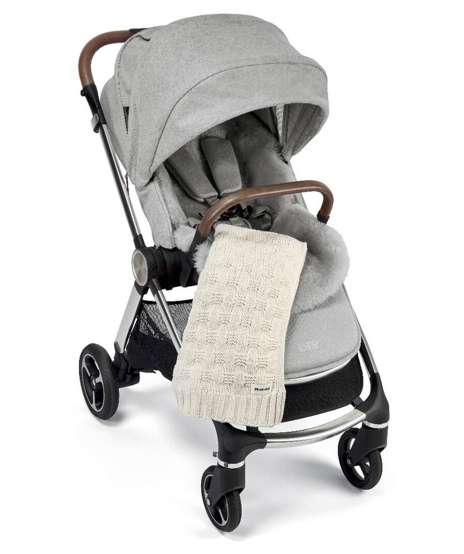 عربة أطفال سترادا - رمادي فاتح image number 1